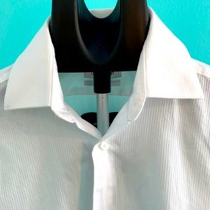 Men’s Calvin Klein White Long Sleeve Button Down